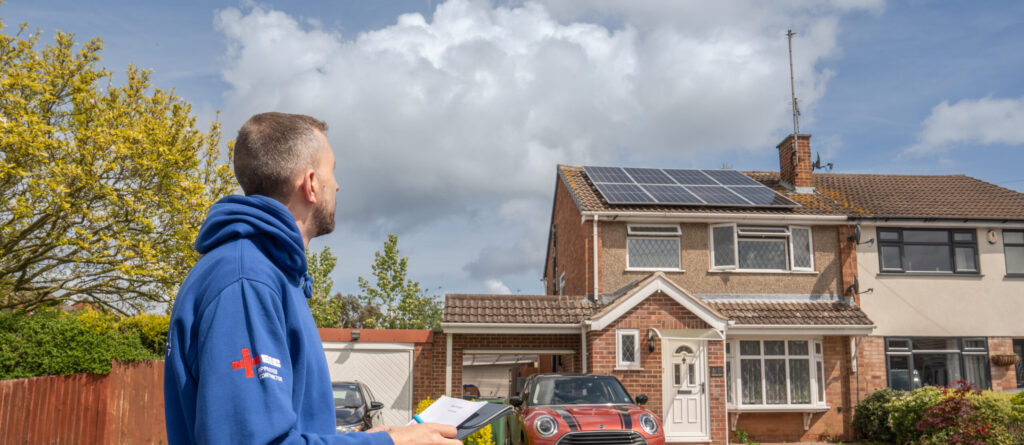 Solar Panel and Battery Storage Installation