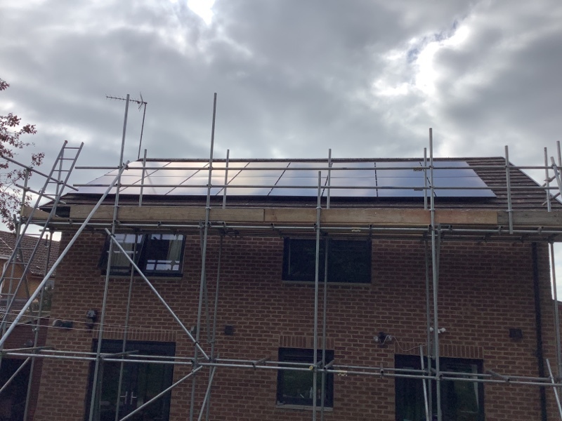 Domestic/new build home solar panels